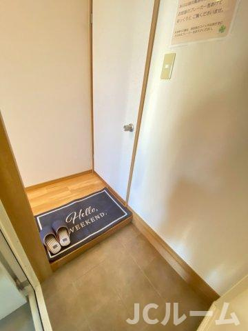 ジョイフルハイツの玄関
