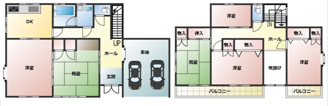 【間取り】 | 日立市大久保町　中古戸建
