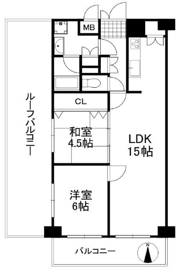 【間取り】 | ユニハイム池田