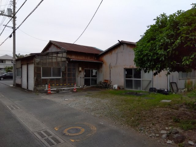 沼津市志下の売地の外観|敷地が約120坪と広々としています。自由な間取りでお家が建てられます。駐車場を広く取る事も可能です。