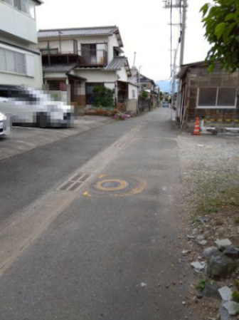 沼津市志下の売地の前面道路含む現地写真|近くに島郷海水浴場があります。沼津御用邸・沼津港などの観光施設も近くにあります。休日のお出掛けが楽しみになりそうですね♪