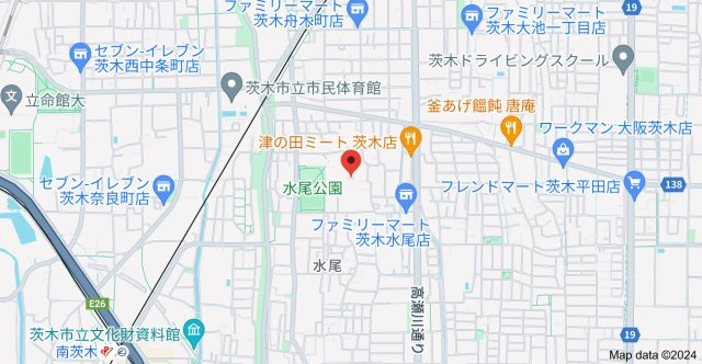 D-residence茨木水尾の地図