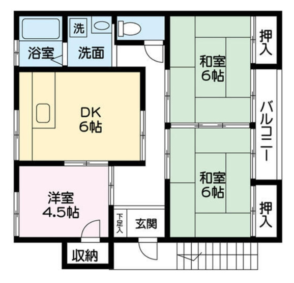 【間取り】 | 武末アパート