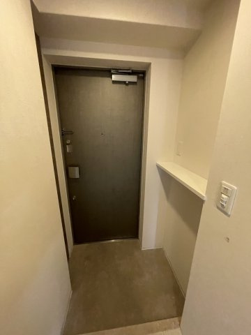 ディクス梅田東レジデンスの玄関