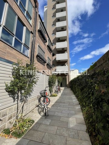 ディクス梅田東レジデンスのエントランス|建物の内部です