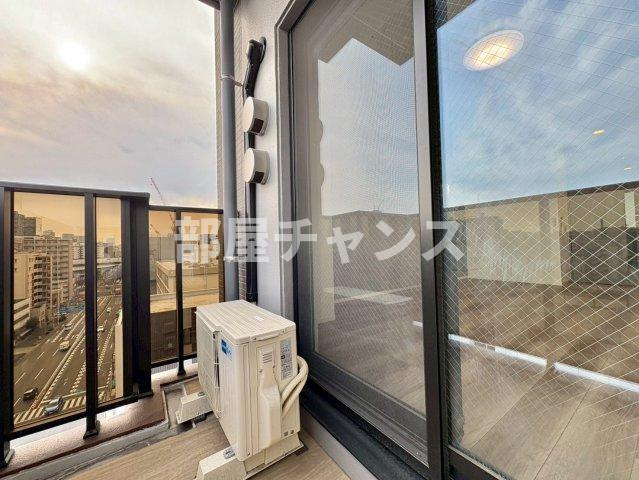 メイクス高岳のバルコニー