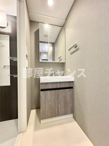 メイクス高岳の独立洗面台