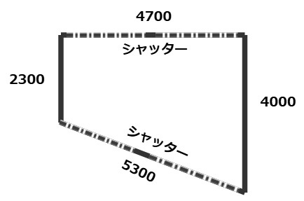 トモエアパート倉庫の間取り