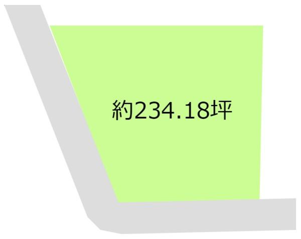 海南市阪井　土地の土地図