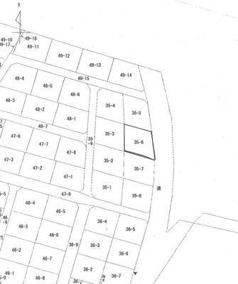 【地図】 | 青山四丁目売地