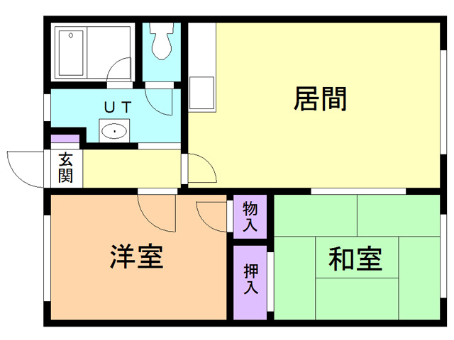 ＳＡＮトークの間取り
