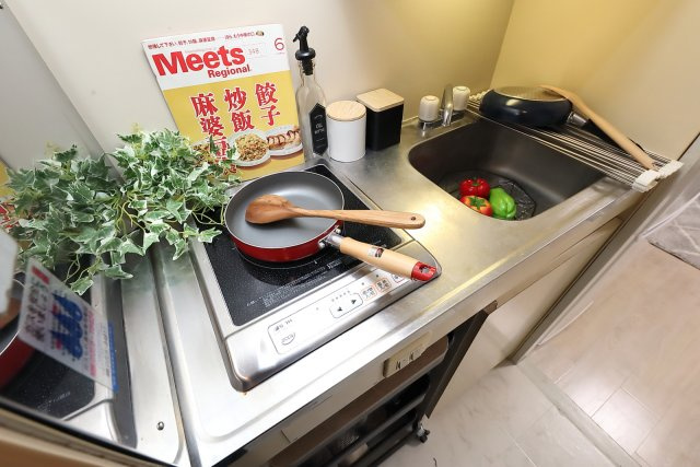 学生会館シティパレス京都のキッチン|※モデルルーム