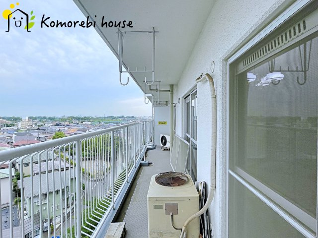 第二サンライズ伊奈のバルコニー|6/13　撮影済み