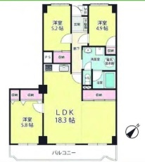 第二サンライズ伊奈の間取り