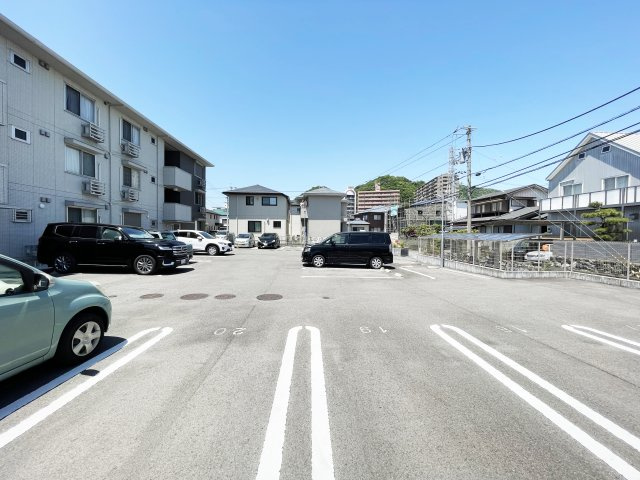 エル・ソル沖浜の駐車場