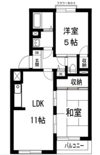 【間取り】 | ハイツＵＵＶ