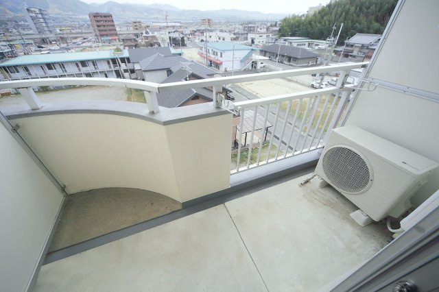 コスモヴィレッジのバルコニー