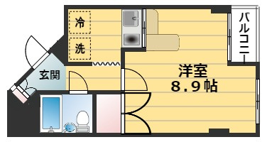 シャトレ・カルムの間取り