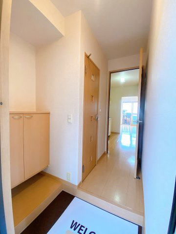 ハレクノ梶田の玄関