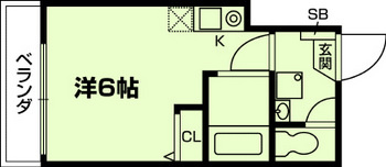 マンション パイシーズの間取り|代表的な間取りです