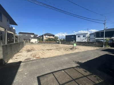 【外観】 | 立花４丁目売土地 | 西側からの外観です。