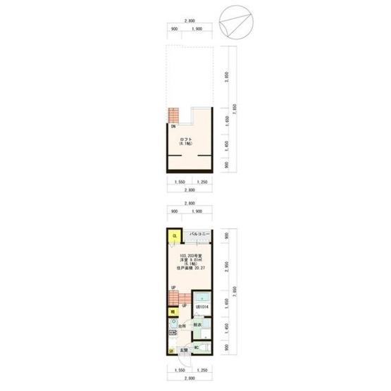 【間取り】 | Rafstyle香椎 | 現況優先。