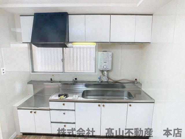 日の里東住宅1棟のキッチン