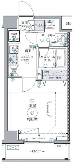 【間取り】 | クレヴィスタ西馬込