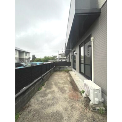 ウッド・オータムBのバルコニー