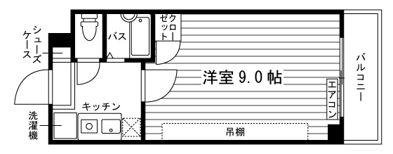 トレ・デュニオンの間取り