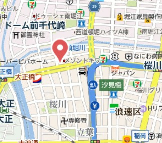 【地図】 | MELDIA CREST NAMBA SOL TERRACE