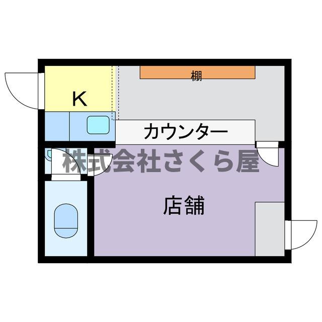 南銀座名店街の間取り
