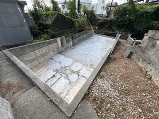 嘉手納墓地の外観