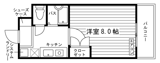 K's HOUSEの間取り