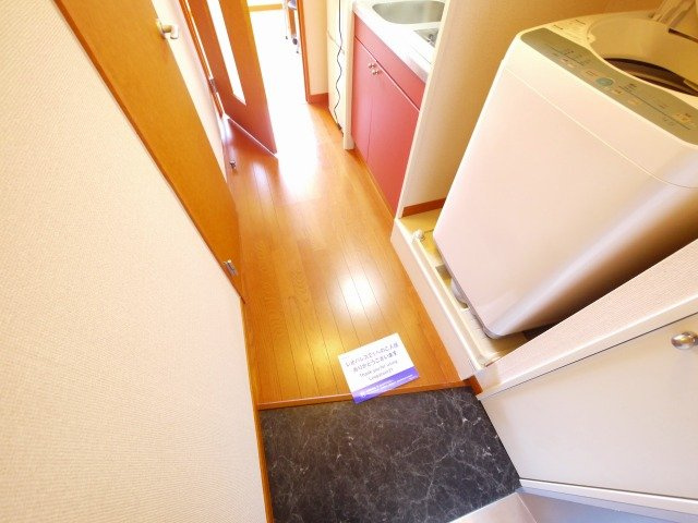 レオパレスプランタの玄関