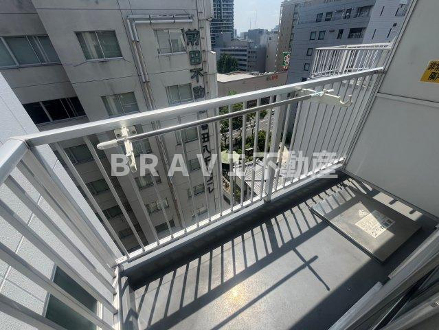 サンガ梅田のバルコニー|広々としたバルコニーです