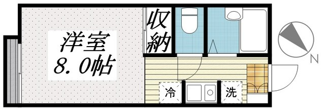 【間取り】 | コーポつつじ