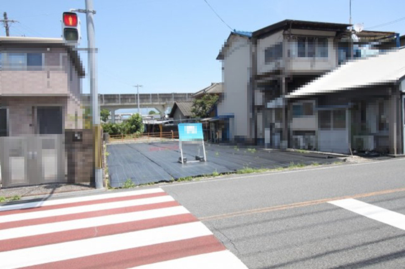 南国市立田　建築条件付き　売土地の外観