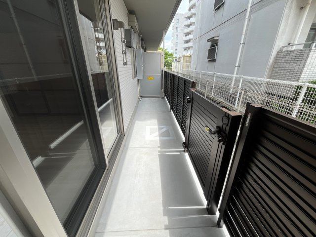 D－Place城西のバルコニー