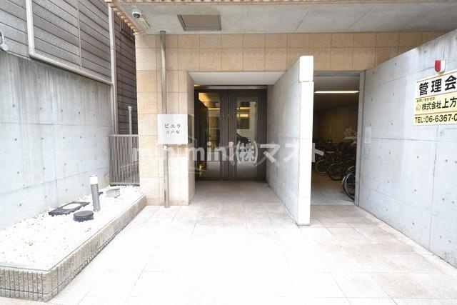 ビエラ江戸堀のエントランス