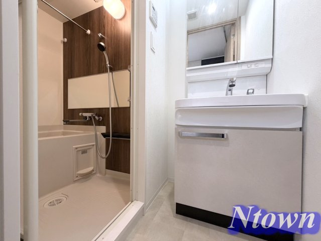 【洗面所】 | プレサンス太閤通ファシール | 洗面所です