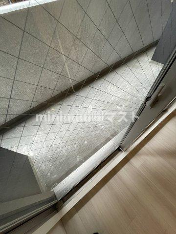 セレニテ難波ミラク壱番館のバルコニー
