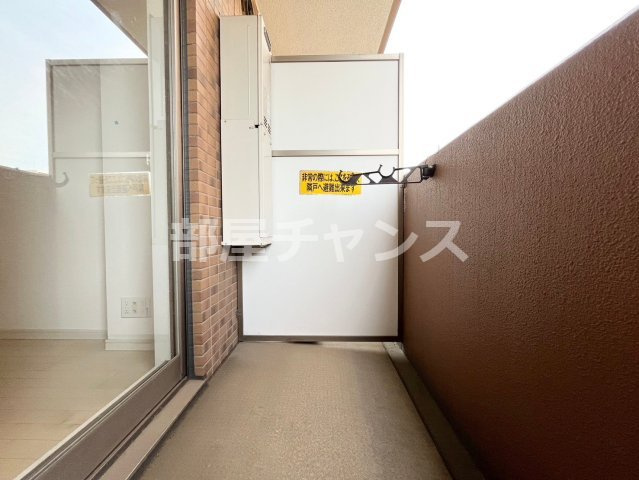 プレサンスSAKAE白川公園のバルコニー