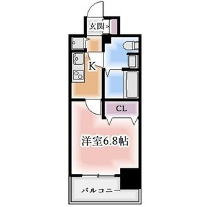 プレサンスSAKAE白川公園Ⅱの間取り