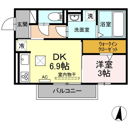 大和Ⅱの間取り