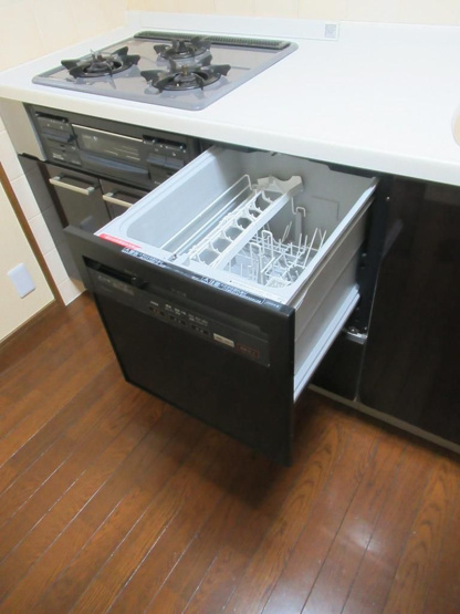 【キッチン】 | モントーレ福間シティ | 食洗機つきなので、忙しい朝もサッと片づけできていつでもキレイなキッチンをキープできます