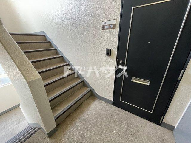 サンルミエールの玄関