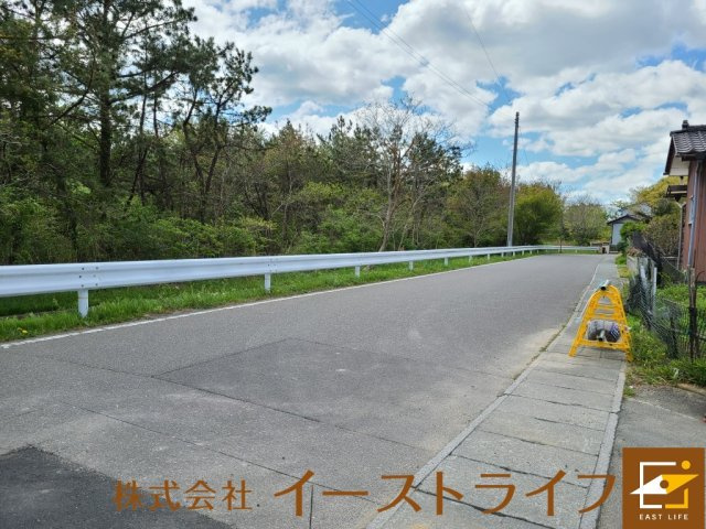 【子育て支援対象】四倉町上仁井田1期の前面道路含む現地写真|東側前面道路