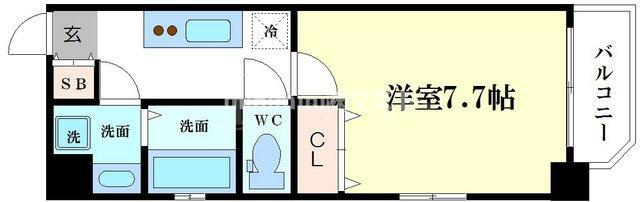 ＬＣ難波ミラージュの間取り