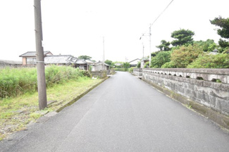 【前面道路含む現地写真】 | 鹿屋市串良町有里　売地